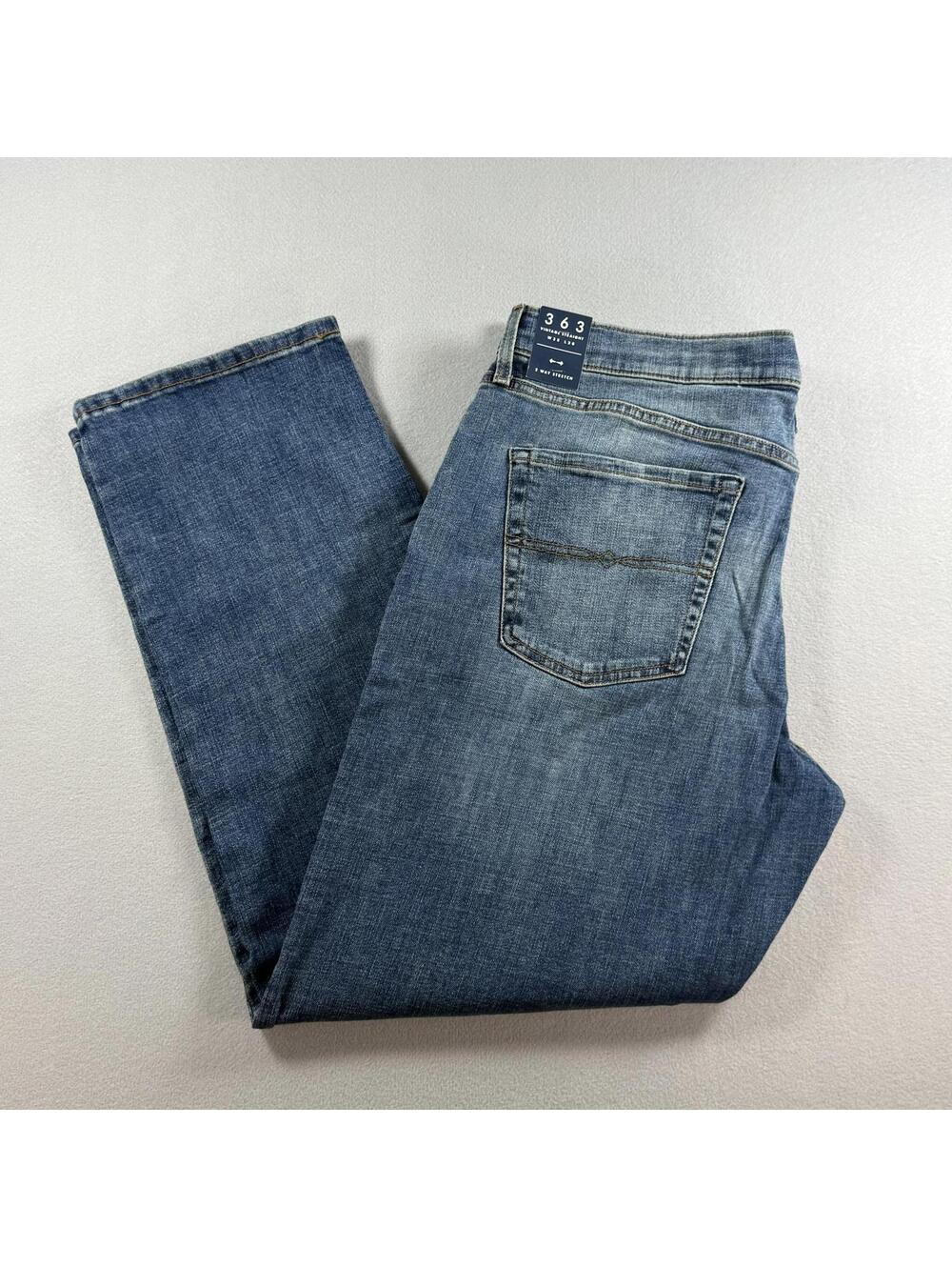 NWT Lucky Brand Men's 363 vintage Straight 38 x 30 Denim Blue Jeans